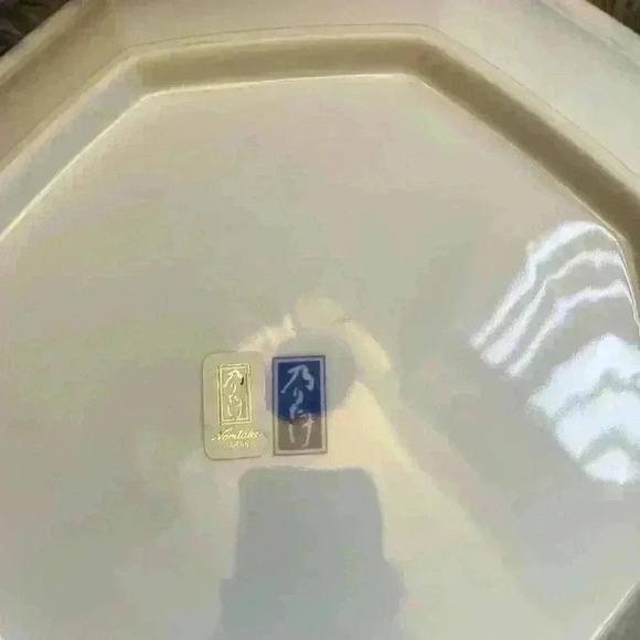 Nortake blue and white decorative  plate - Picture 2 of 9